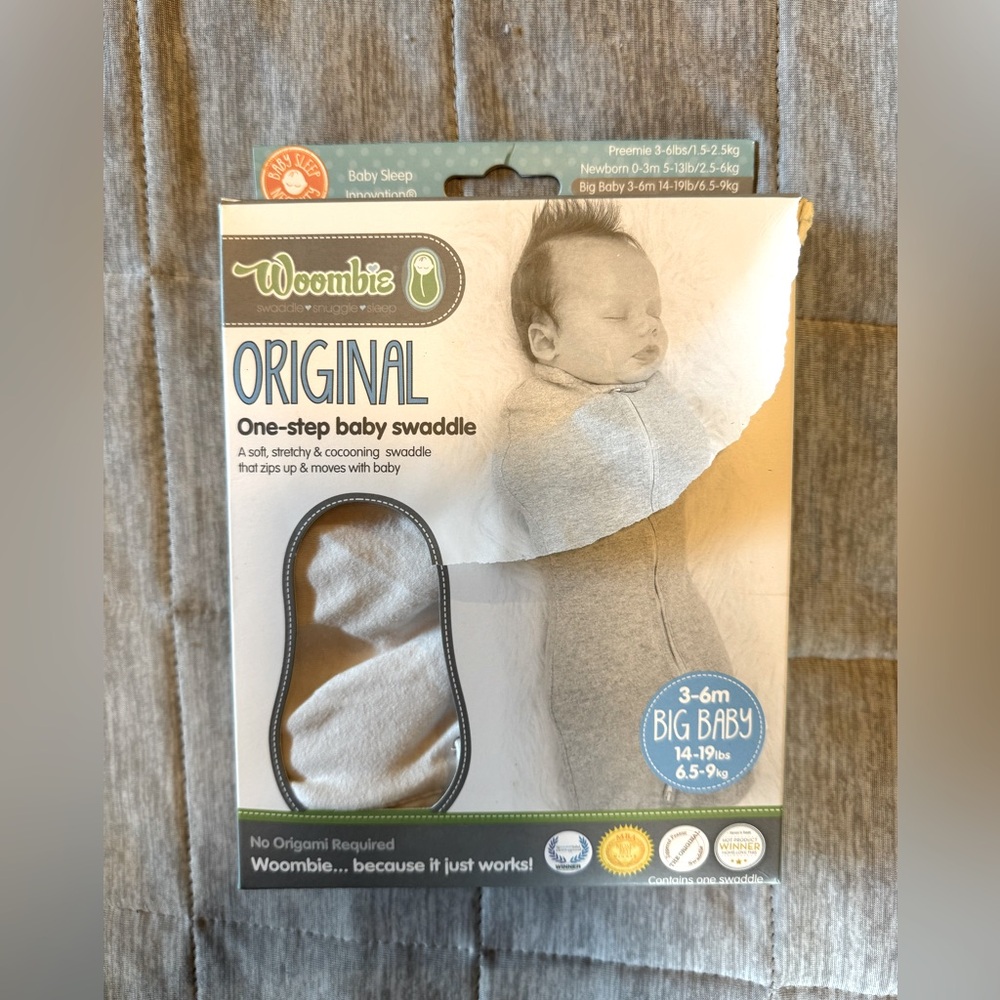 Woombie Swaddle 3-6 Months